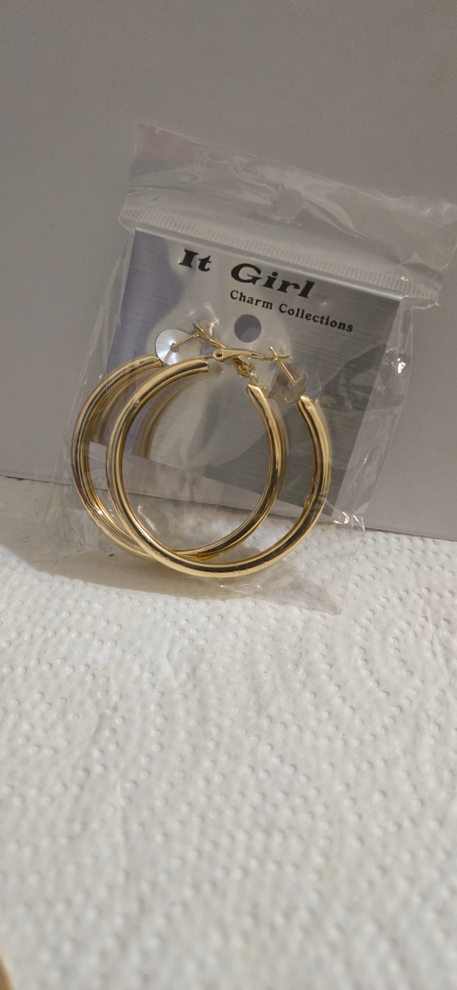 Bold Gold Hoop Earrings