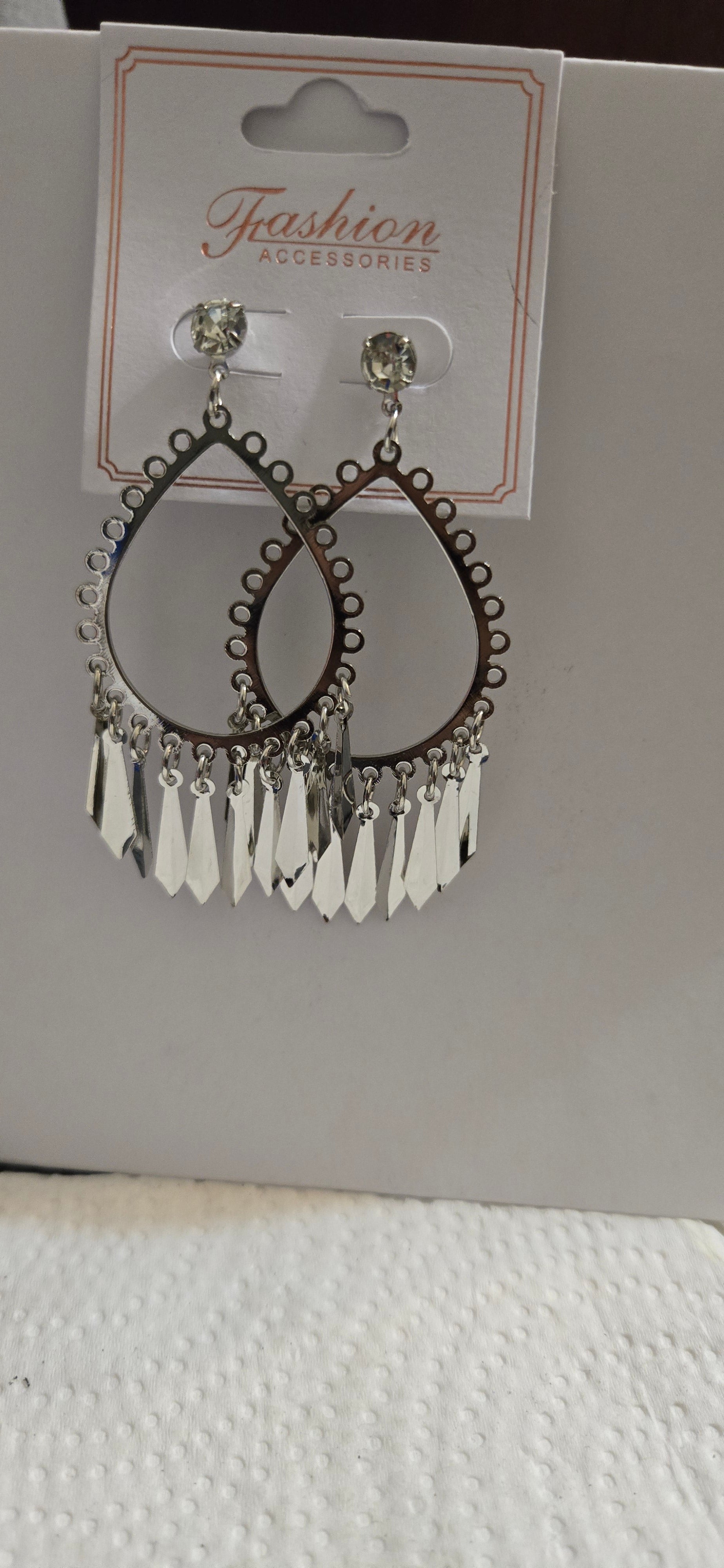 Sohi Gold Silver Dangled Earrings