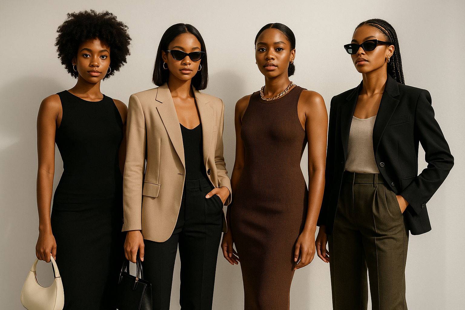Very fashionable black women